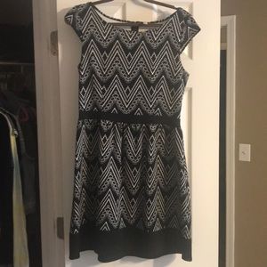 Black and white Xhilaration Dress.